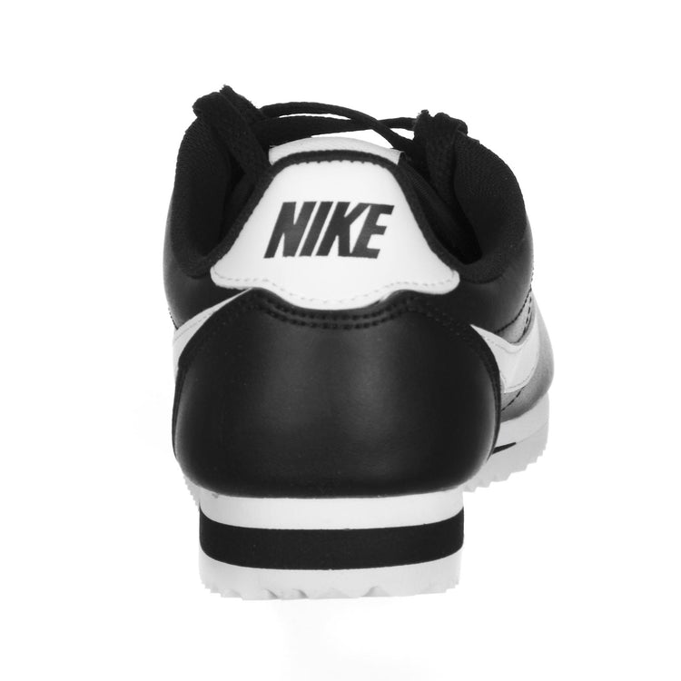 NIKE CLASSIC CORTEZ LEATHER BLACK/WHITE-WHITE 93654_4  NIKE 