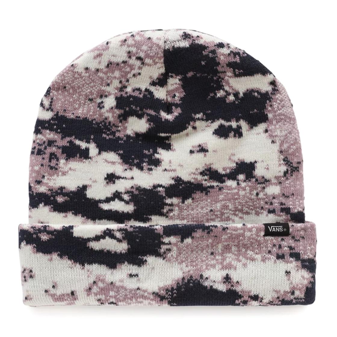 Parkview Cuff Beanie Elderberry / Dress Blues - Cappellino a Cuffia Multicolore VN0A7SCCY8V1  VANS 