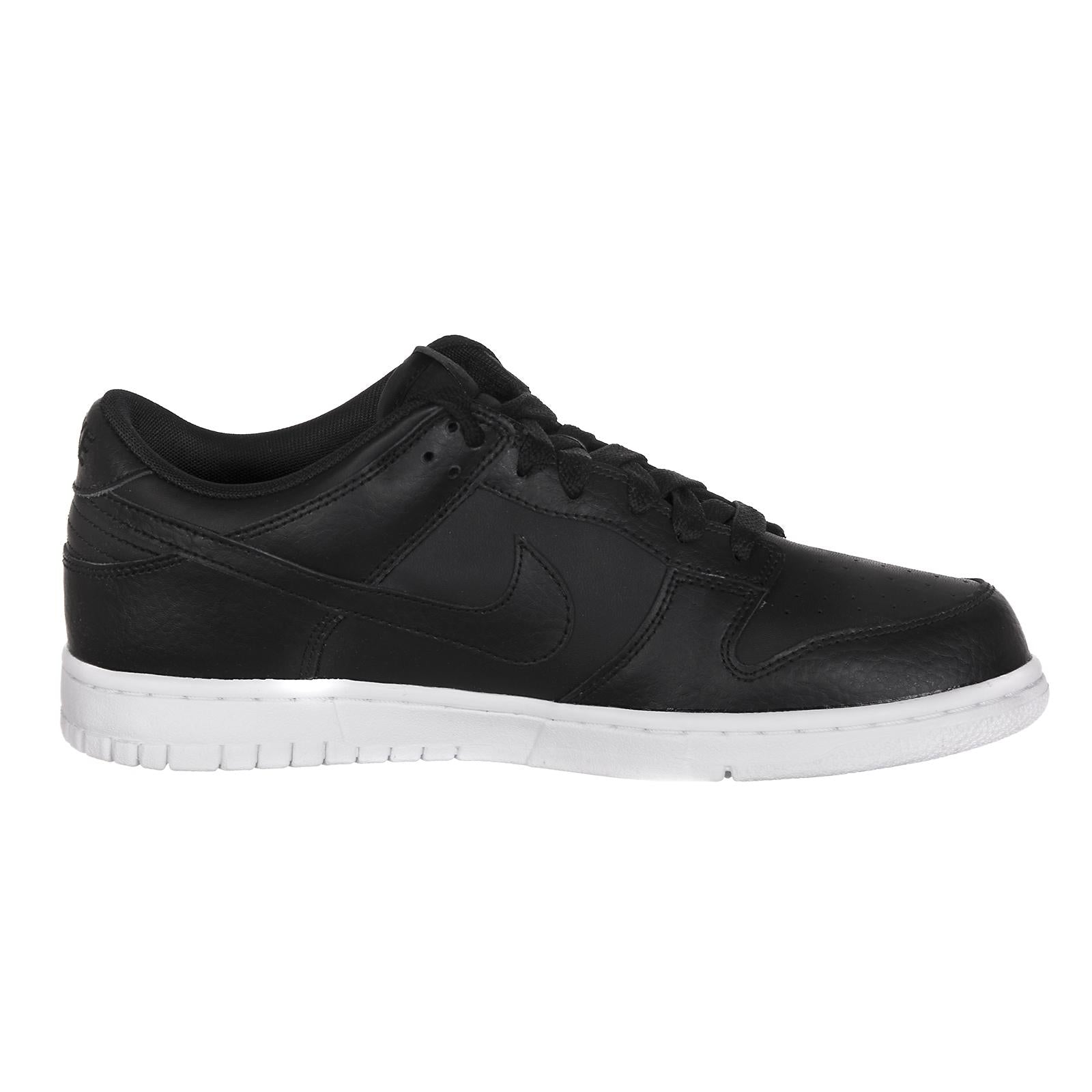 MEN S NIKE DUNK LOW SHOE BLACK BLACK WHITE 93347_4  NIKE 