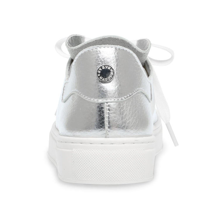 Dorey-Sm Silver - Scarpe Stringate Profilo Basso Donna Argento SMPDOREY-SM-SIL  STEVE MADDEN 
