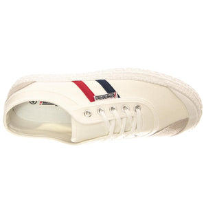 Retro 3.0 White - Scarpe Stringate Profilo Basso Donna Bianche KWS232428-1002  KAWASAKI 