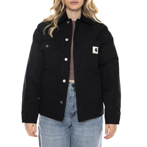 W' OG Michigan Coat Black / Black - Giacca Donna Nera I036315 0 CARHARTT WIP 