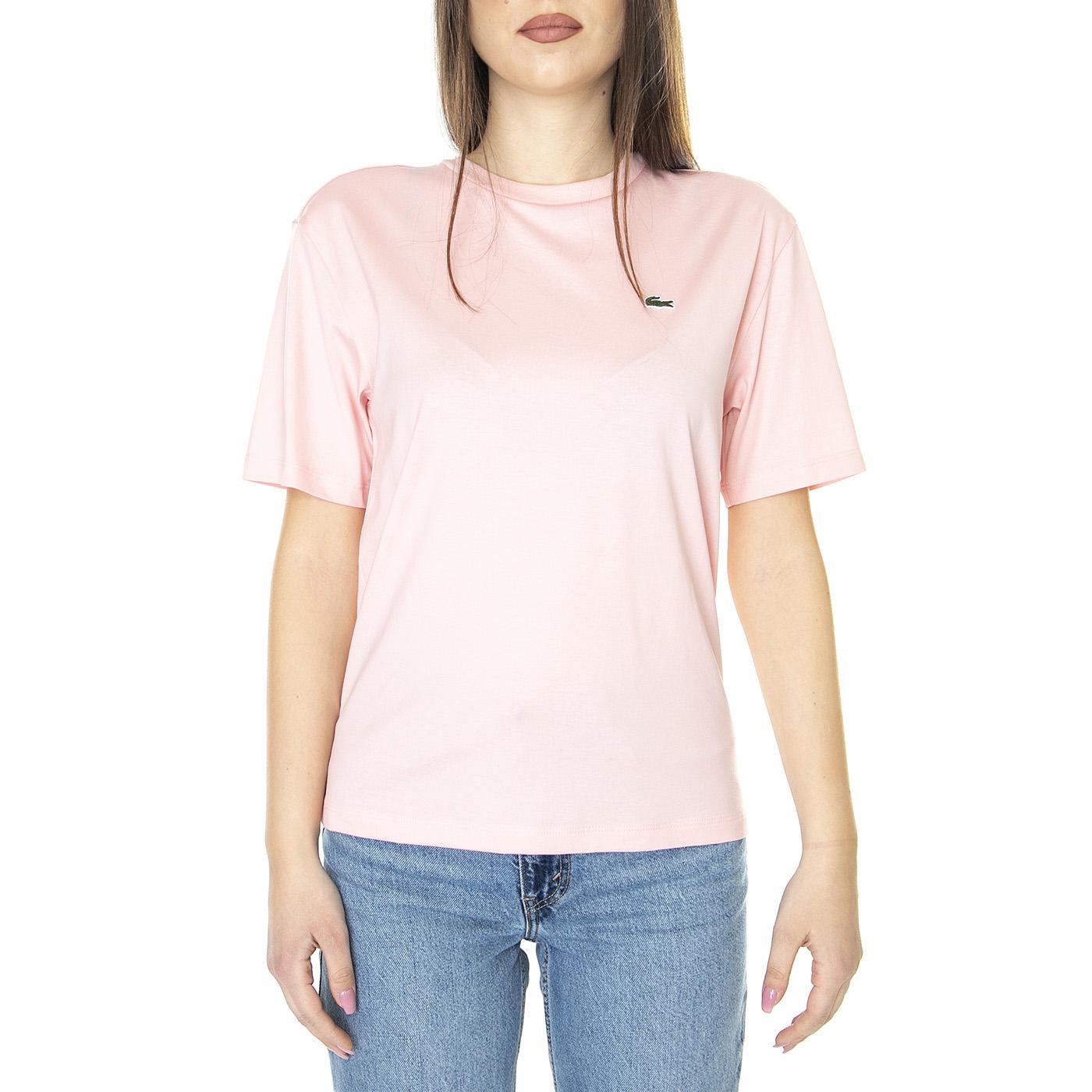 T-Shirt KF9 - Maglietta Girocollo Donna Rosa TF5441-KF9  LACOSTE 