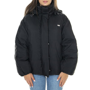 Pillow Bubble Short Poly Caviar Black - Giacca Donna Nera A6918-0000  LEVIS 