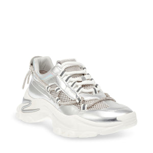 Miracles Silver / White - Scarpe Stringate Donna Multicolore SMPMIRACLES-04D  STEVE MADDEN 