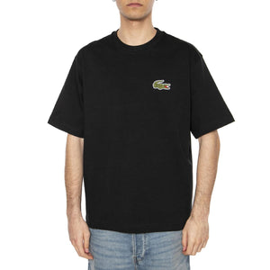 T-Shirt 031 Unisex Black - Maglietta Girocollo Uomo Nera TH2745-031  LACOSTE 