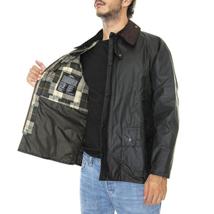 Bedale Wax Jacket Sage - Giacca Invernale Uomo Verde FW22-MWX0018-SG91 . BARBOUR 