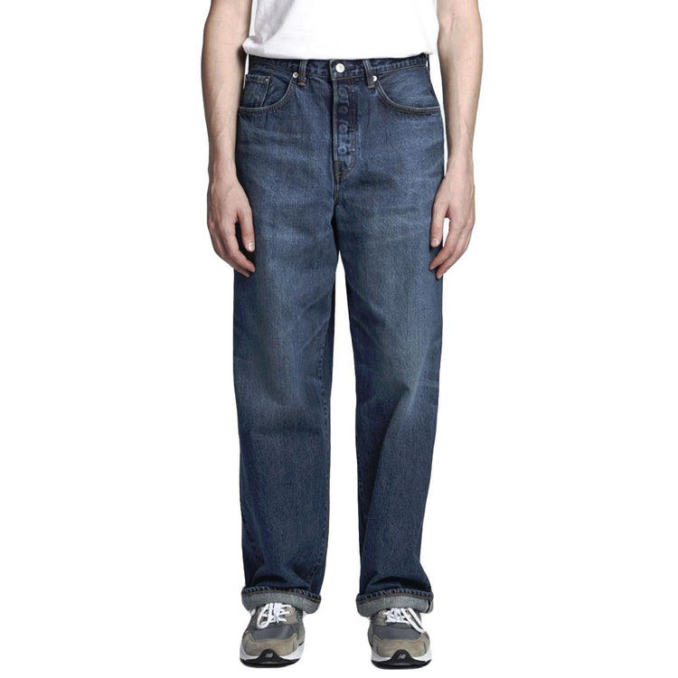 Wide Pant Dark Used - Pantaloni Denim Jeans Uomo Blu I032085.01.NB.32  EDWIN 