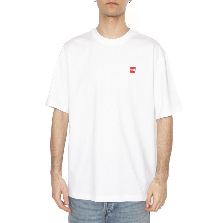 Unisex Axys Oversized S/S Tee - Maglietta Girocollo Uomo Bianca NF0A8C1RFN41  THE NORTH FACE 
