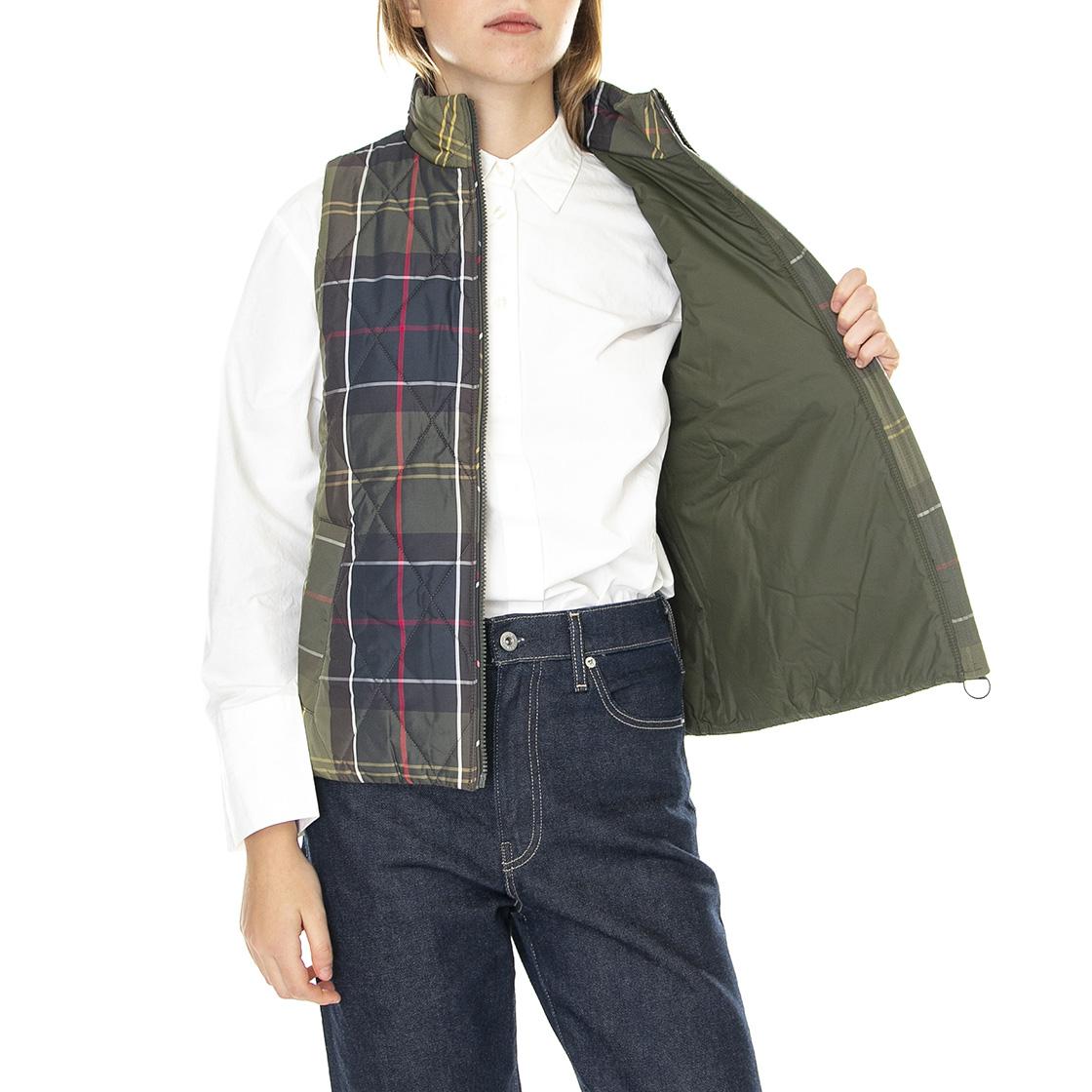 Corry Line Classic Olive - Giacca Smanicata Invernale Donna Multicolore 222MLLI0009-TN52  BARBOUR 