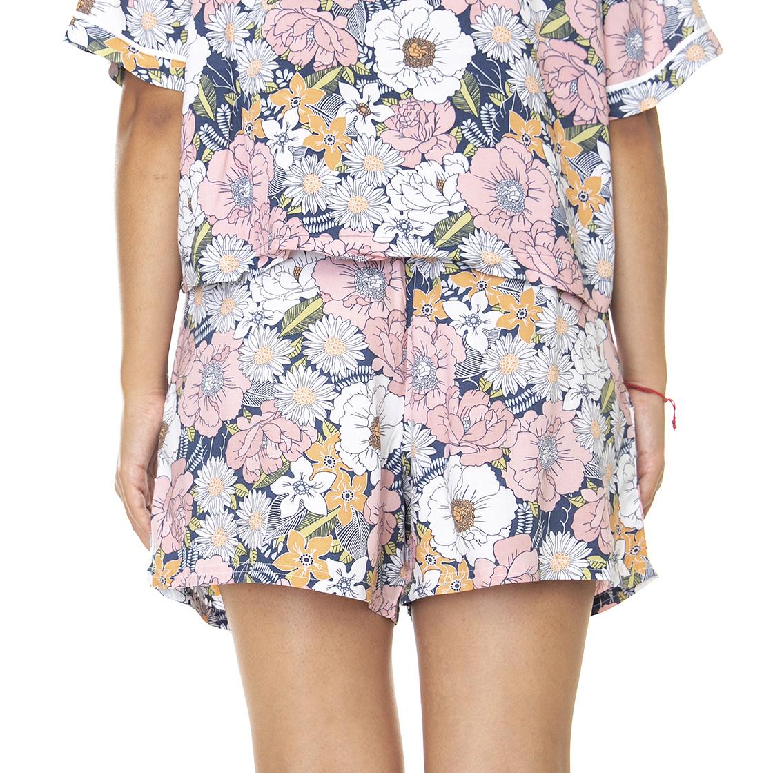 Summer Print Retro Floral - Pantaloncini Donna Multicolore VN0A5LMQYRH1  VANS 