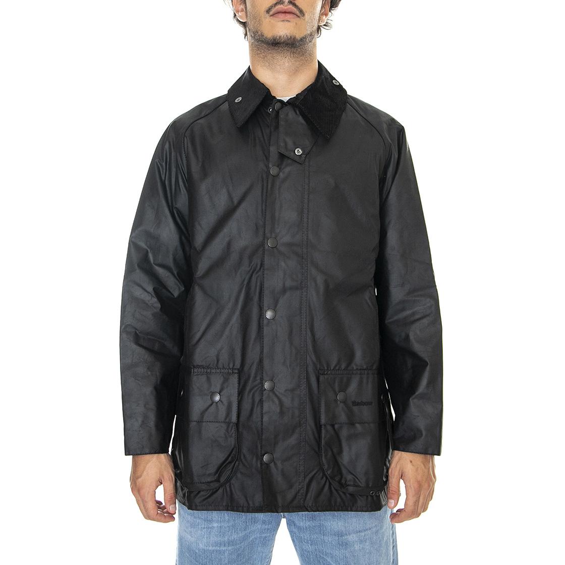Beaufort Wax Jacket Black - Giacca Invernale Uomo Nera FW22-MWX0017-BK91  BARBOUR 
