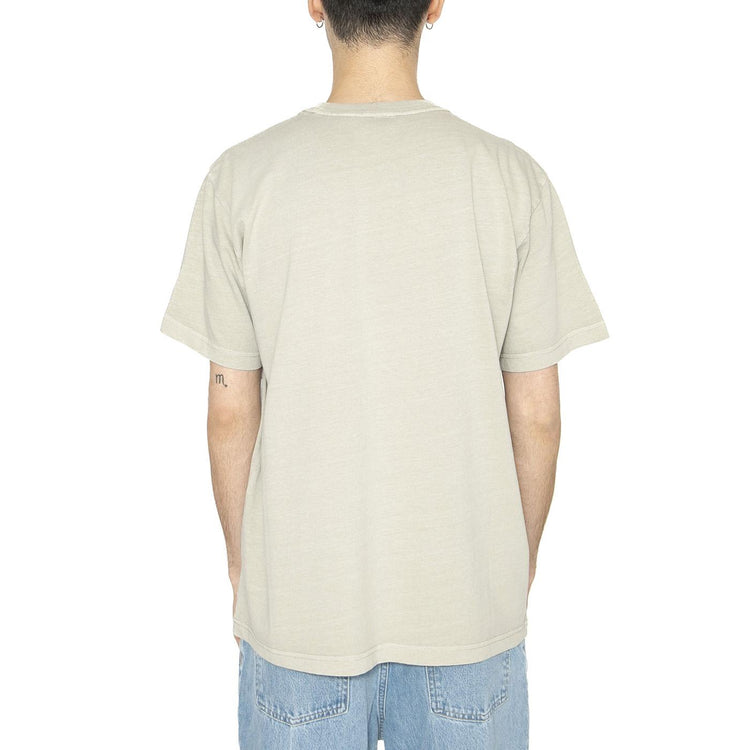 Lowercase Pigment Tee SS Green - Maglietta Girocollo Uomo Verde 131080353-ABS  OBEY 