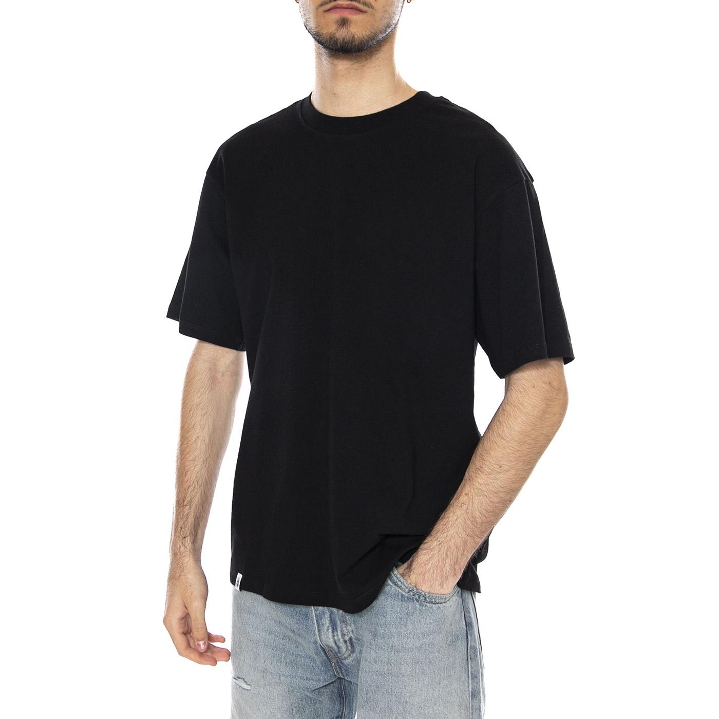 OVERSIZE BASIC TS - Maglietta Girocollo Uomo Nera I035016.89.67. 89,67 EDWIN 