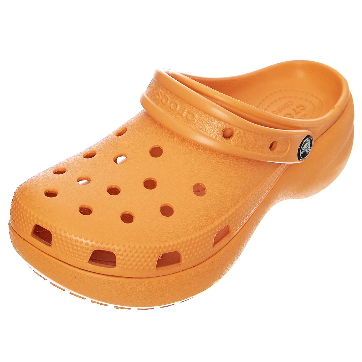 Classic Platform Clog W Papaya - Sandali Donna Arancioni CR.206750-PAPA  CROCS 