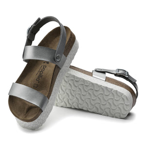 Cameron monochrome marble silver, Birko Flor 1009055  BIRKENSTOCK 