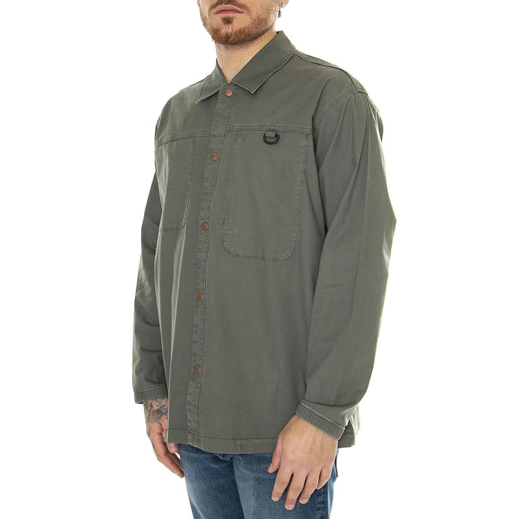 Casey Jones Jacket Dusty Olive - Camicia Uomo Verde 112351225  WRANGLER 