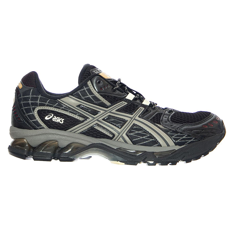 GEL-Nimbus 10.1 - Black / Clay Grey - Scarpe Stringate Uomo Nere 1203A543-005 BLACK/CLAY GRAY ASICS 