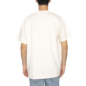 S/S Louder T-Shirt Wax - Maglietta Girocollo Uomo Beige I035202.D64G  CARHARTT WIP 