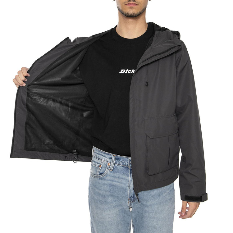 Donny Life Wr Jacket OTW Phantom - Giacca con Cappuccio Uomo Grigia 22034725-4798593  ONLY & SONS 