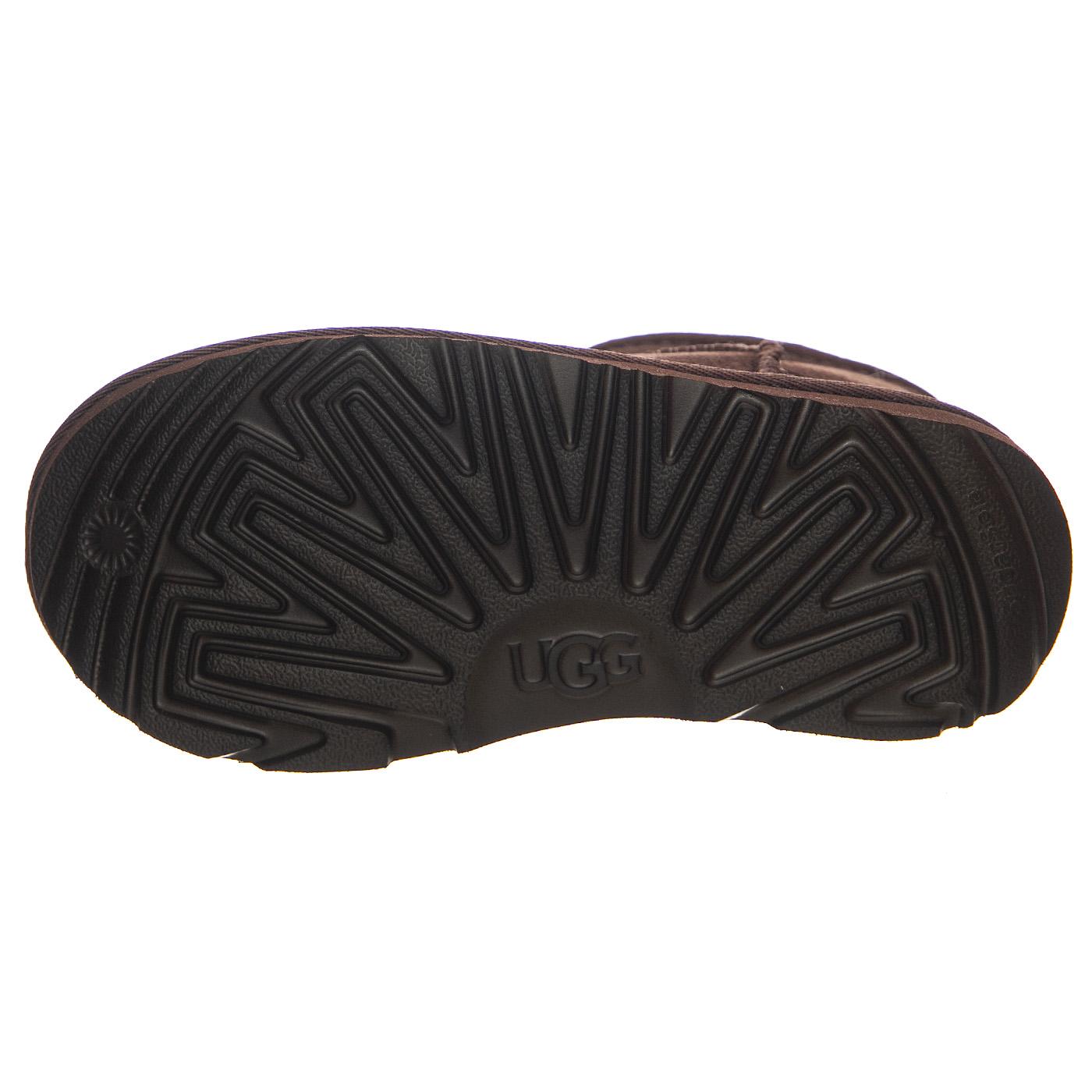 Mount Hope Fleece Brown - Stivaletti Bambini Marroni 1130750K-BCDR  UGG 