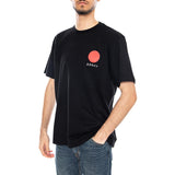 Japanese Sun TS Black - Camiseta Cuello Redondo Hombre Negro Hombre EDWIN