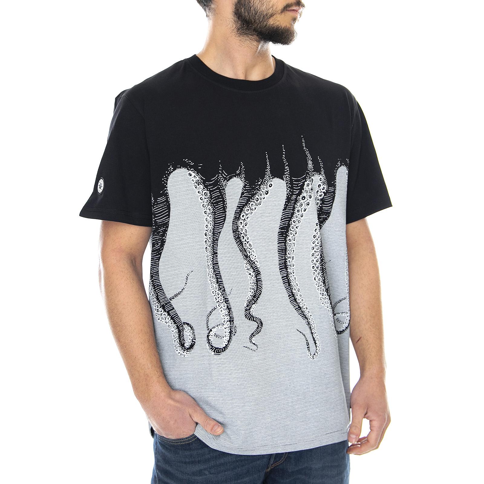  20SOTS01-BLACK-WHITE  OCTOPUS 