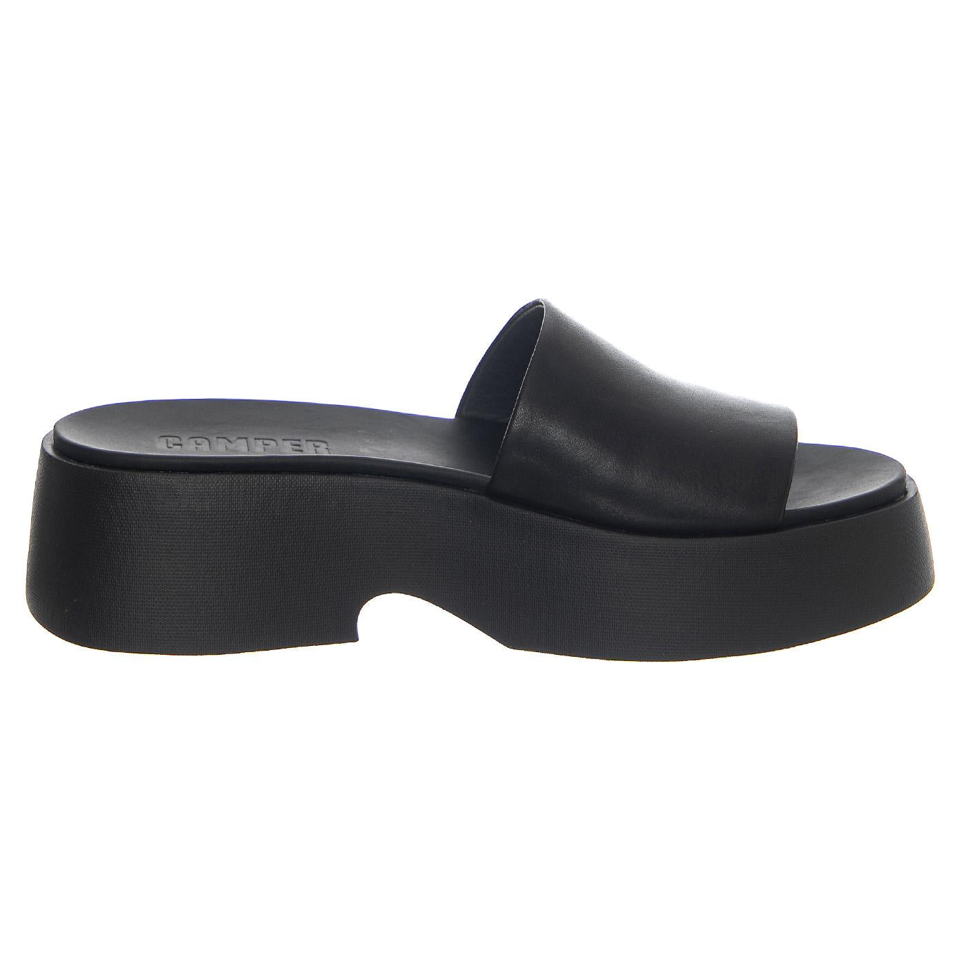 Ultrasoft Negro / Tasha Negro - Sandali Donna Neri K201797-001  CAMPER 