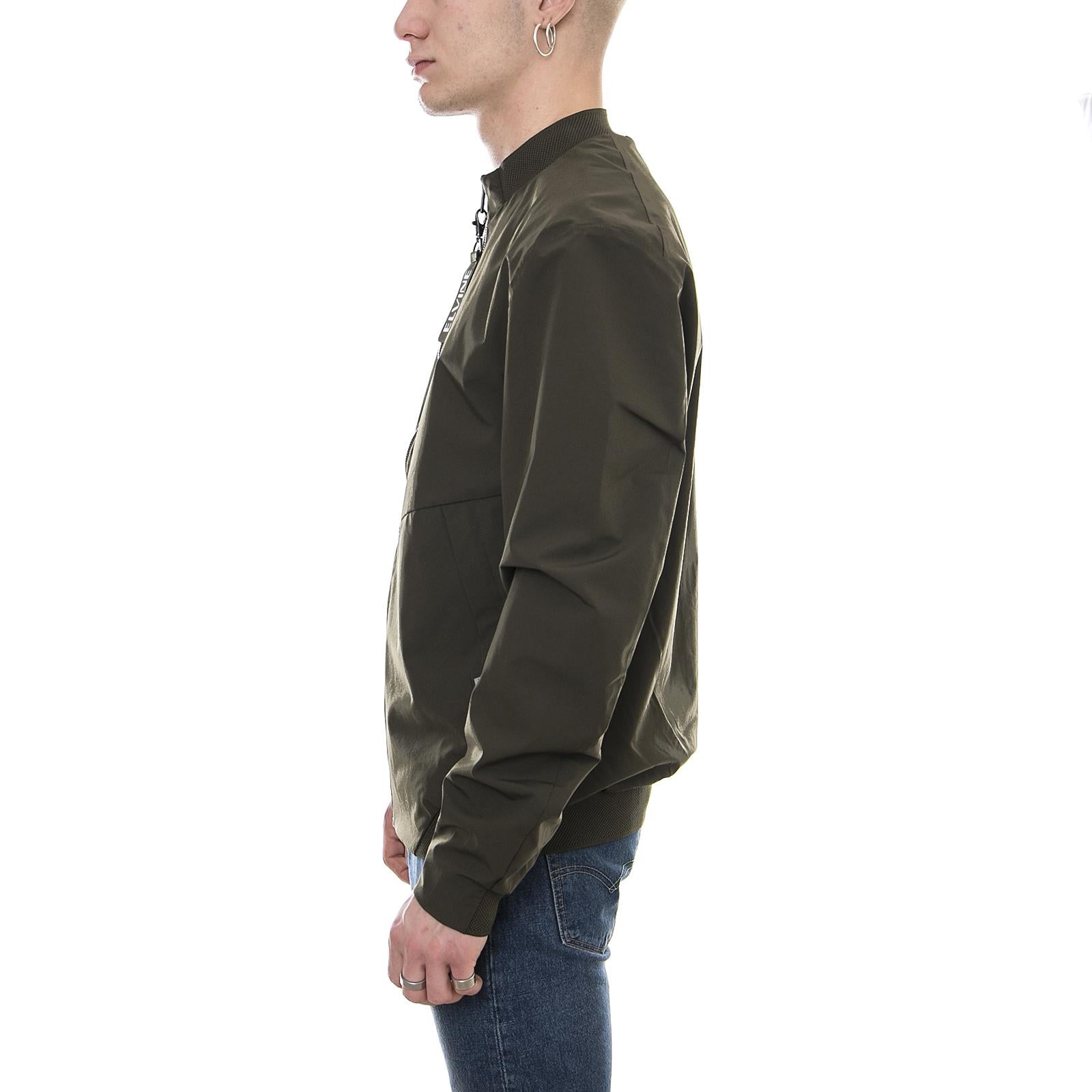 Tyrrell Jacket - Army Green - Giacca Leggera Uomo Verde 181008-029  ELVINE 