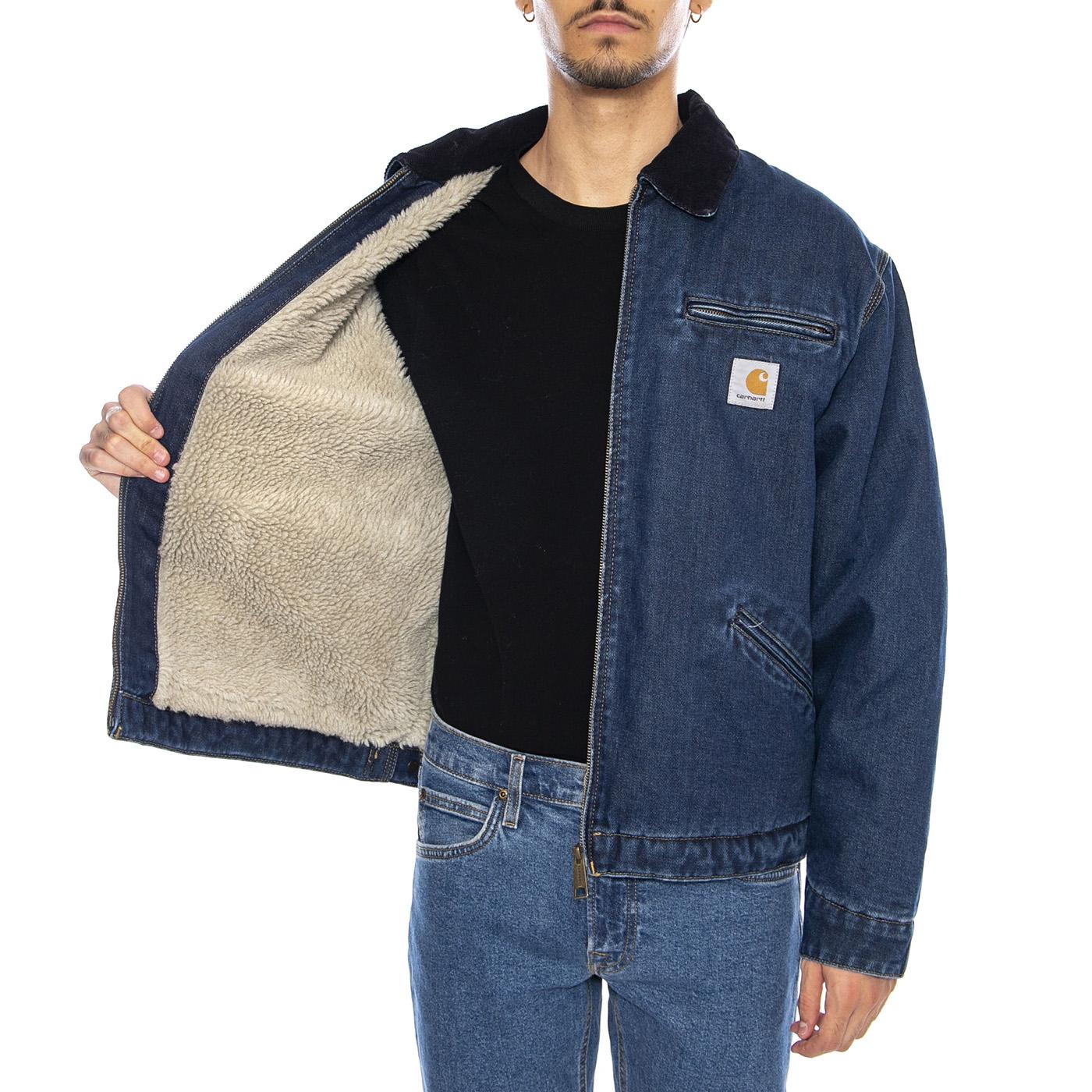OG Detroit Jacket - Blue / Dark Navy, Stone washed I035878.45306  CARHARTT WIP 