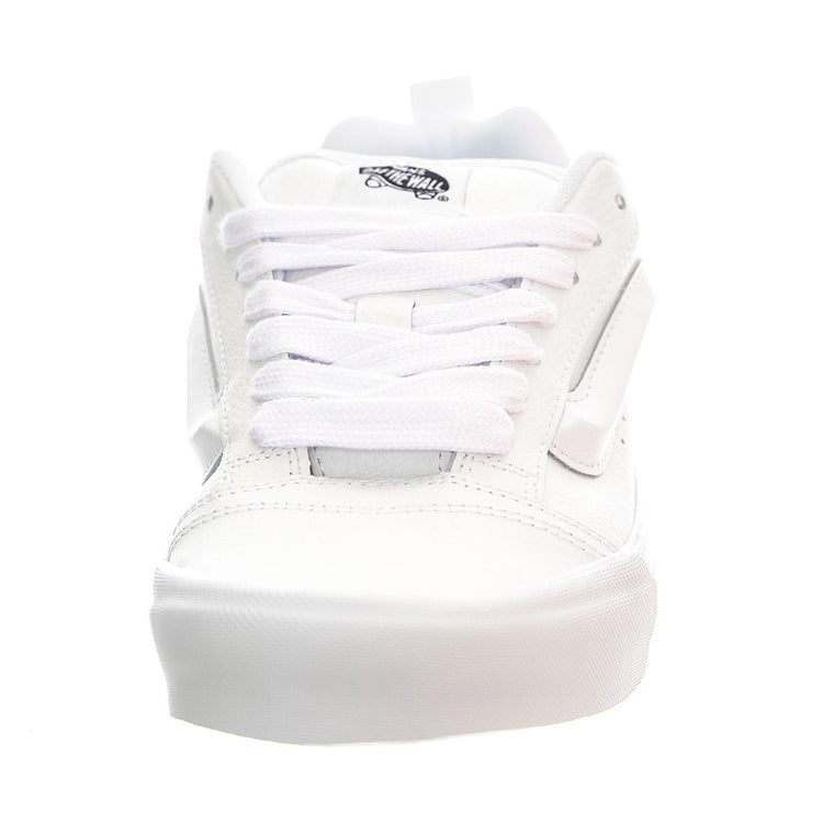 Knu School Leather True White - Scarpe Profilo Basso Uomo Bianche VN0009QCW001  VANS 