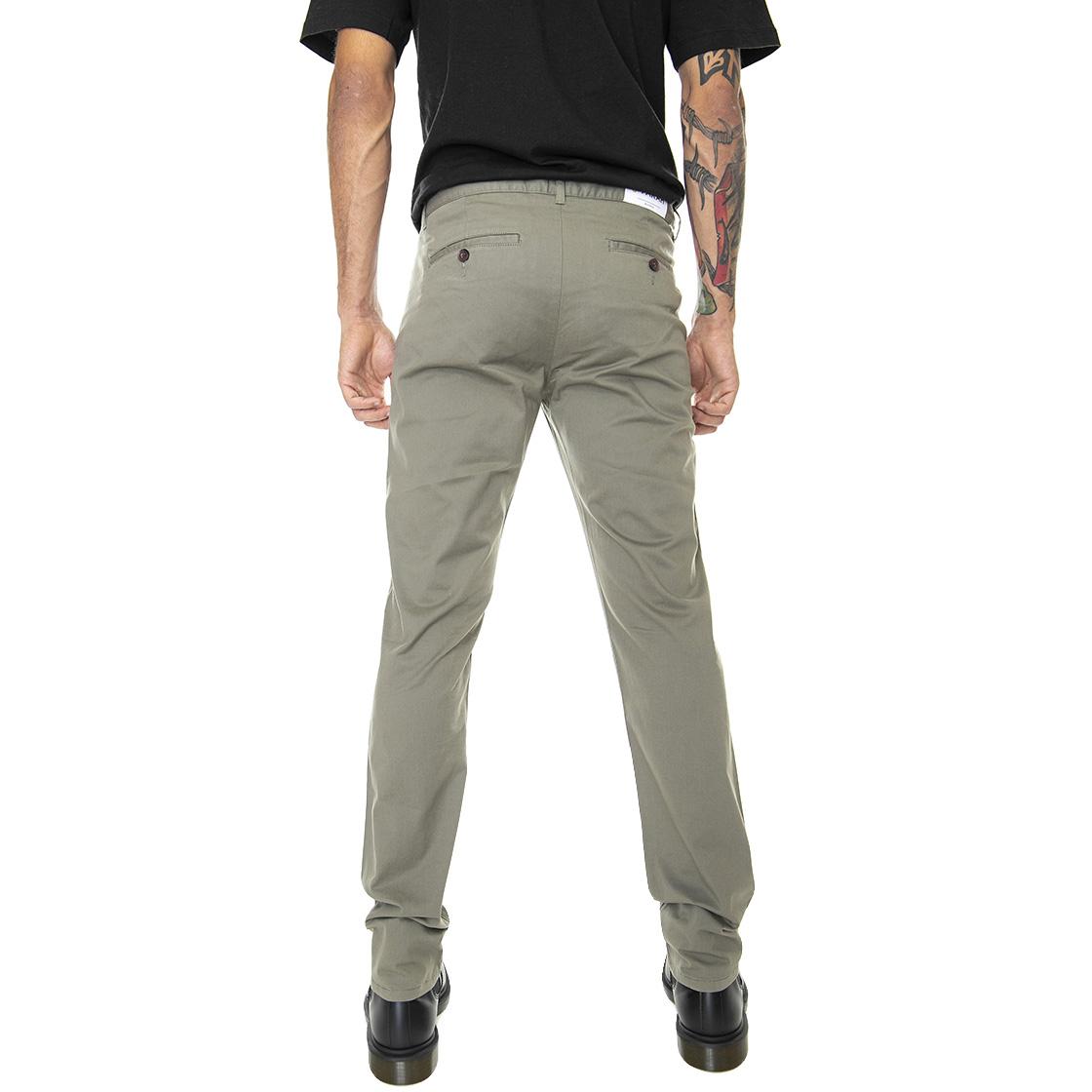 Elm Chino Twill Vintage Green - Pantaloni Chino Uomo Verdi F4BSB094-310  FARAH 