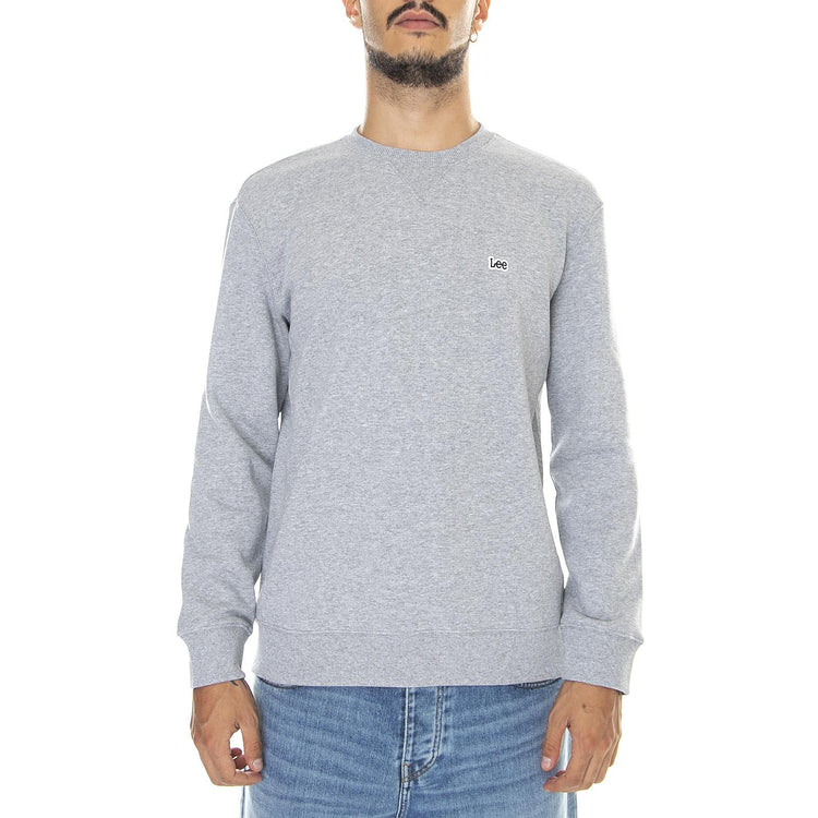 Plain - Felpa Girocollo Uomo Grigia L81ITJMP  LEE 