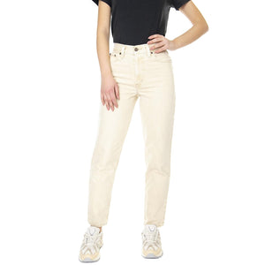 80s Mom Jean Thrifted Off Neutral Stone - Pantaloni Donna Beige A3506-0010  LEVIS 