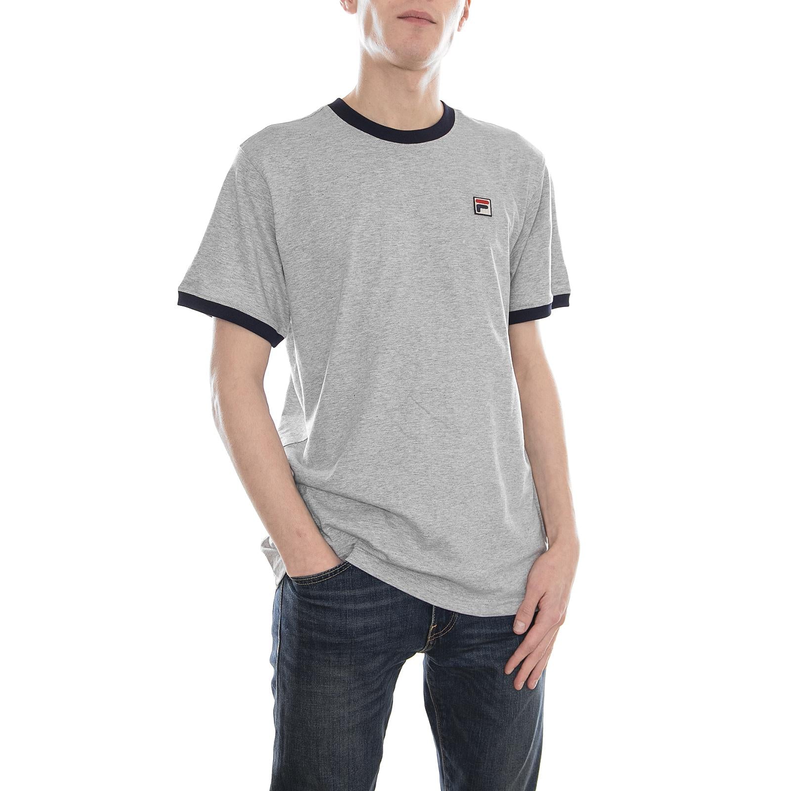 Marconi Crew Tee Light Grey Marl 684346-A56  FILA 