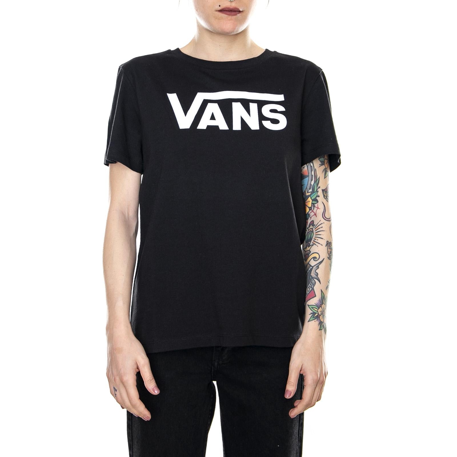 Wm Flying - Black - Maglietta Girocollo Donna VA34AYBLK  VANS 