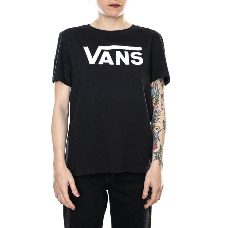 Wm Flying - Black - Maglietta Girocollo Donna VA34AYBLK  VANS 