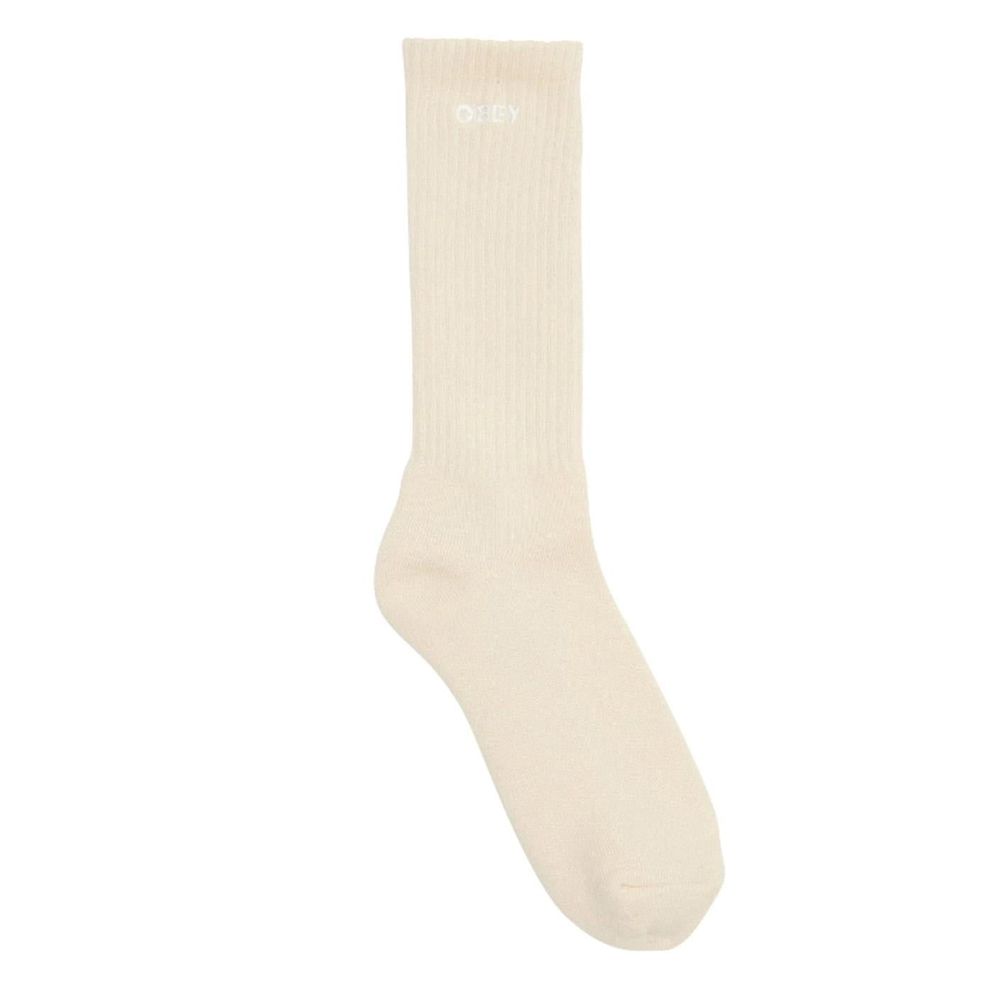 Obey Bold Socks Unbleached - Calzini Beige 100260144-UBLe  OBEY 