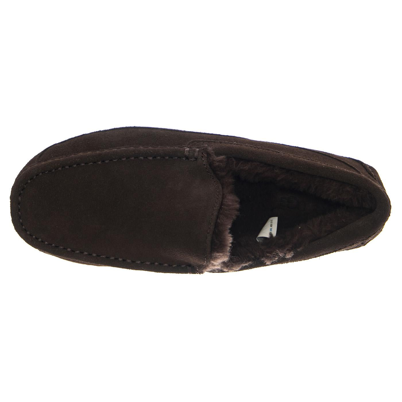 UGG M Ascot Dusted Cocoa - Mocassini Uomo in Pelle Scamosciata Marroni 1101110M DDC UGG 