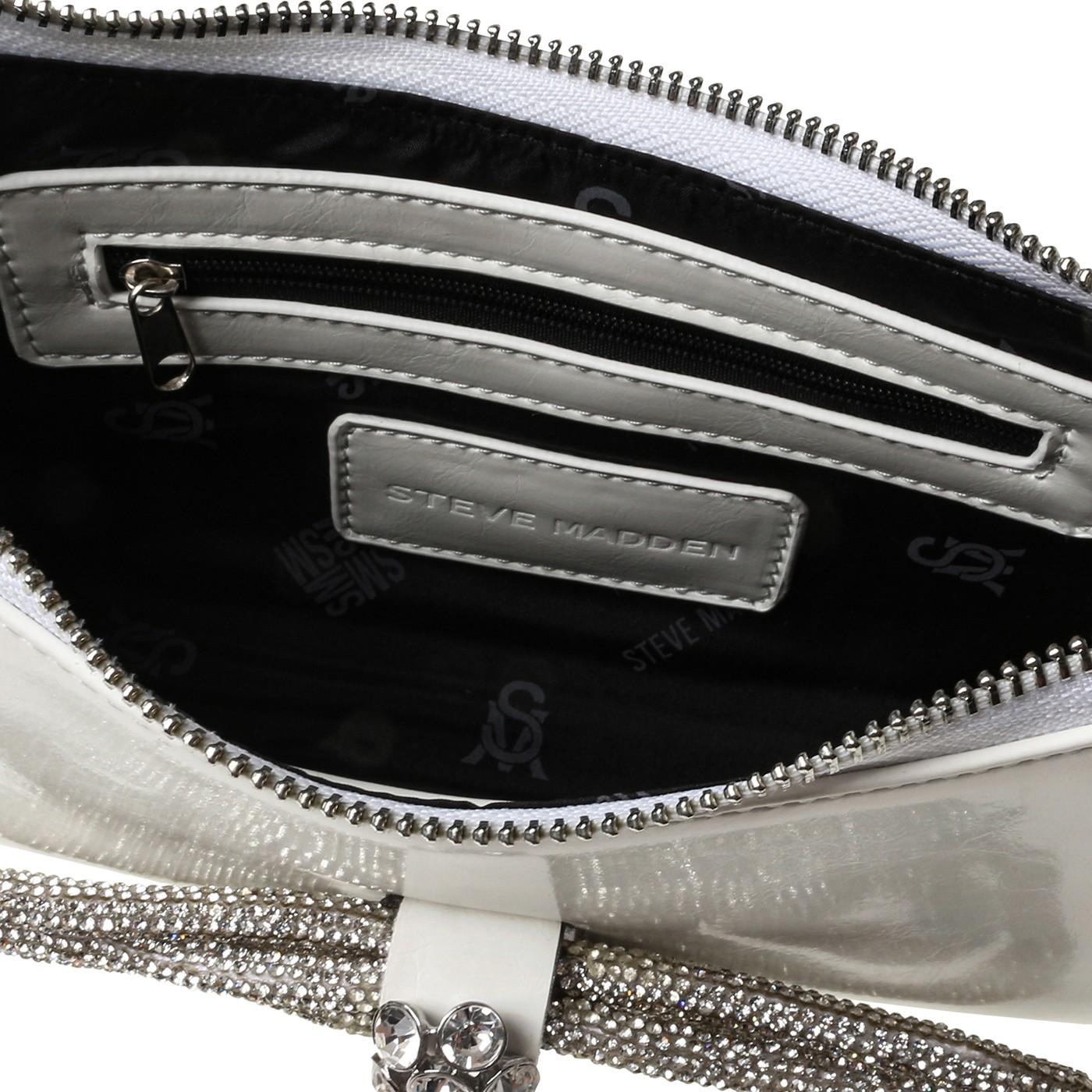 BRitzy-P White - Borsa a Tracolla Bianca SMABRITZY-P-WHT  STEVE MADDEN 