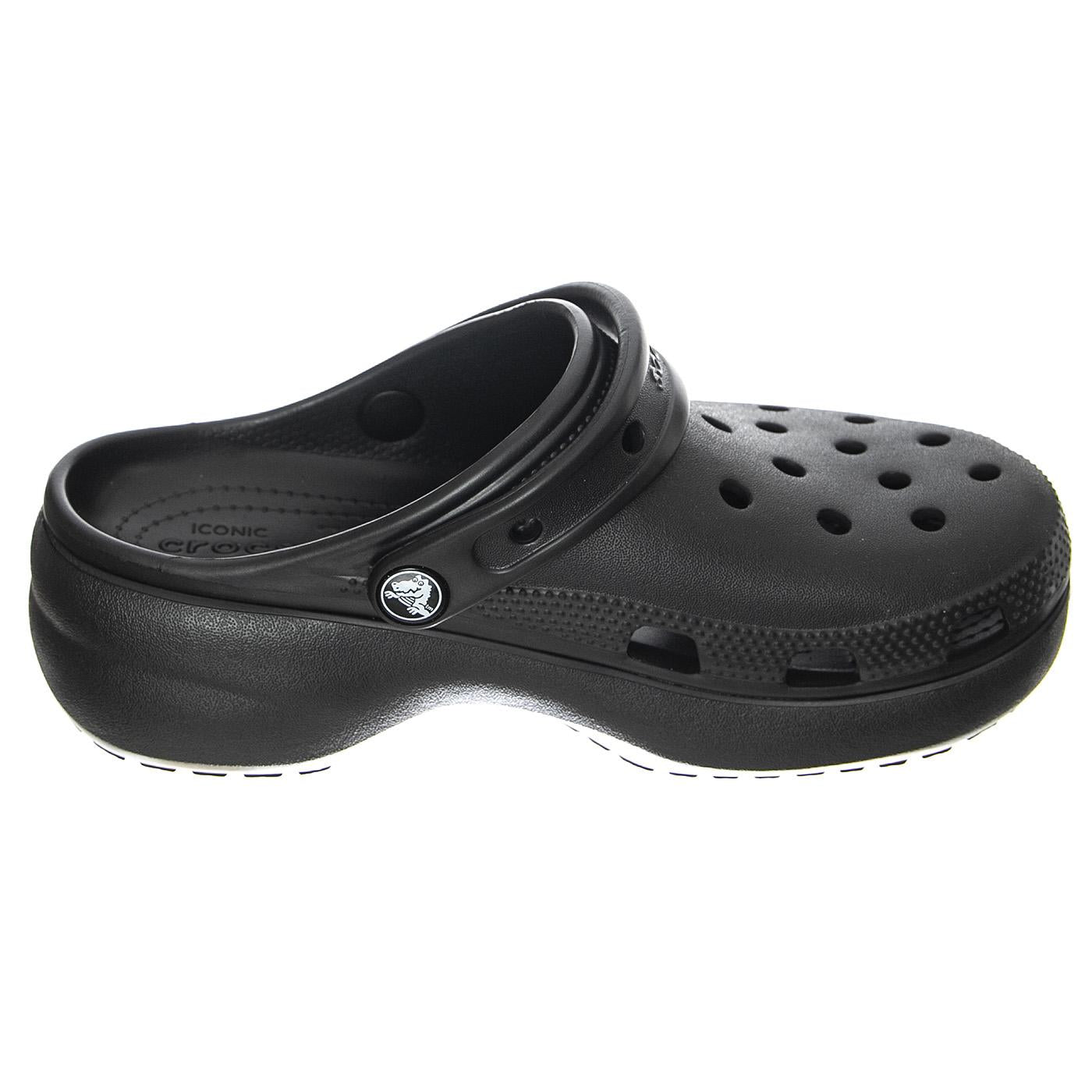 Classic Platform Clog Black - Sandali Donna Neri CR.206750 BLK CROCS 