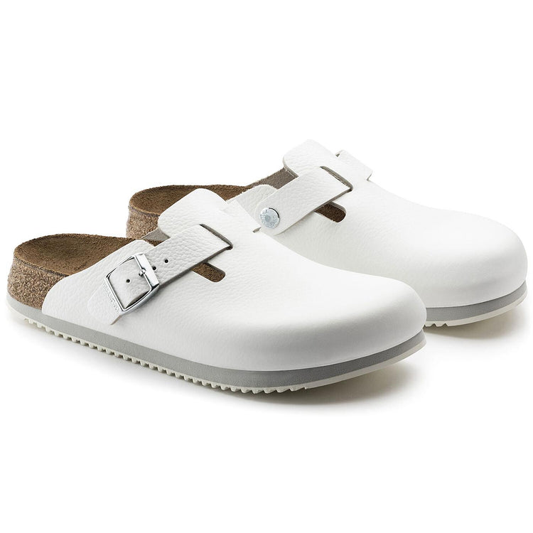 U' Boston White Narrow Fit - Sandali Uomo / Donna Bianchi 60136  BIRKENSTOCK 