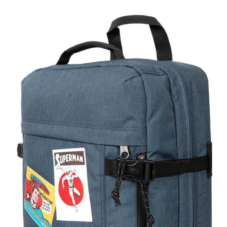 Borsa Travlepack Superman Patch Blu - Borsa da Viaggio Verde EK0A5BBR5V21  EASTPAK 