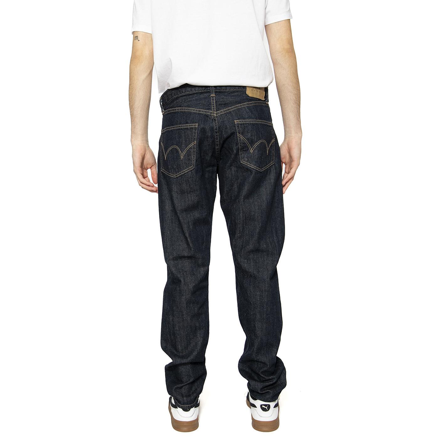 Regular Tapered Japan Rinse - Pantaloni Denim Jeans Uomo Blu I033516.01.02.30-01.02  EDWIN 