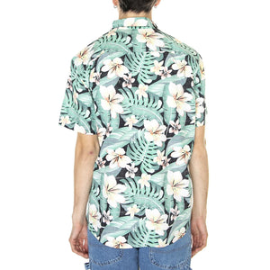 M' Cabana SS Oil Grey Shirt - Camicia Maniche Corte Uomo Multicolore CZ6646-H013  HURLEY 