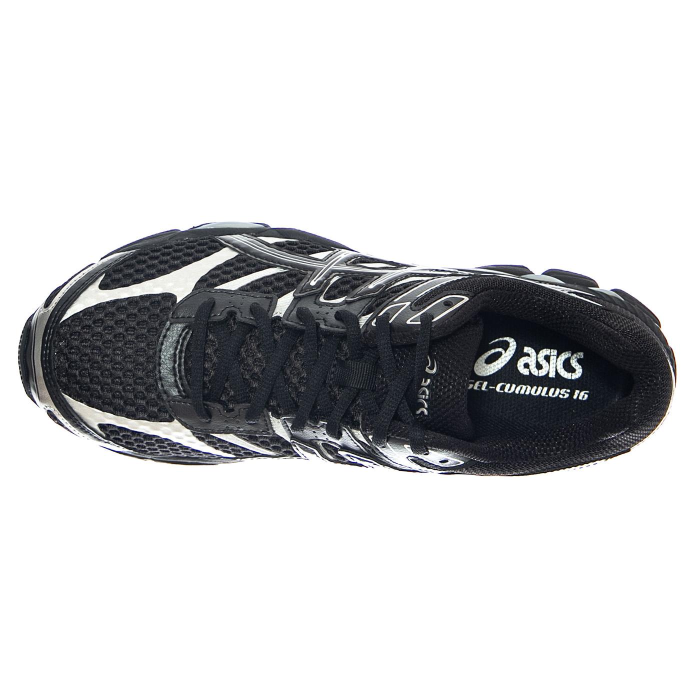 GEL-Cumulus 16 - Black / Black - Scarpe Stringate Uomo Nere 1203A733-002 BLACK/BLACK ASICS 