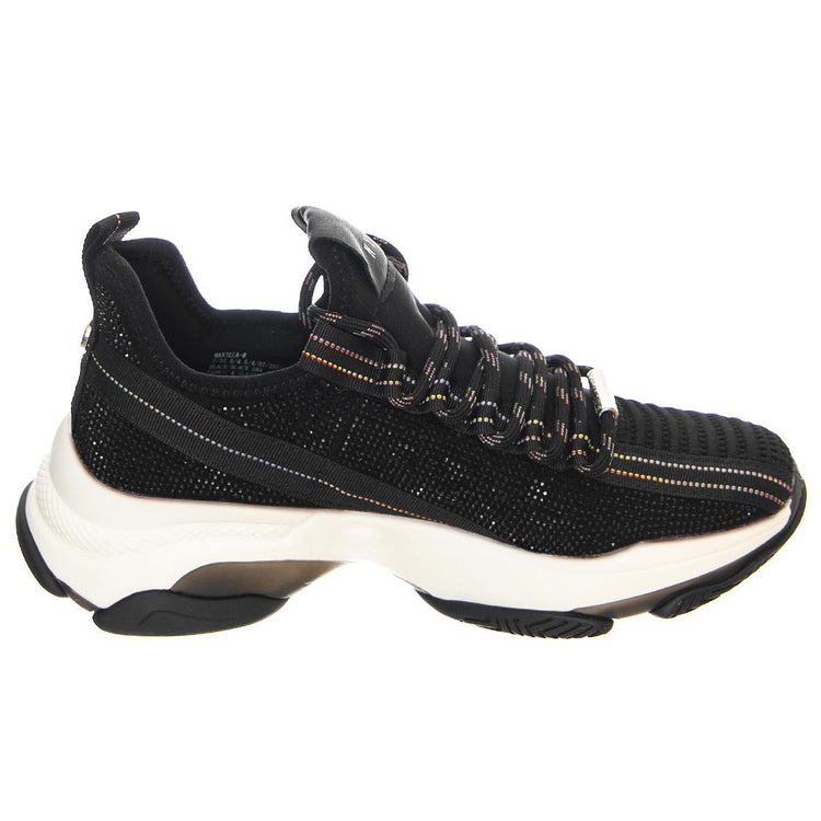 Maxilla R - Scarpe Stringate Profilo Basso Donna Nere SMPMAXILLAR-BLA  STEVE MADDEN 