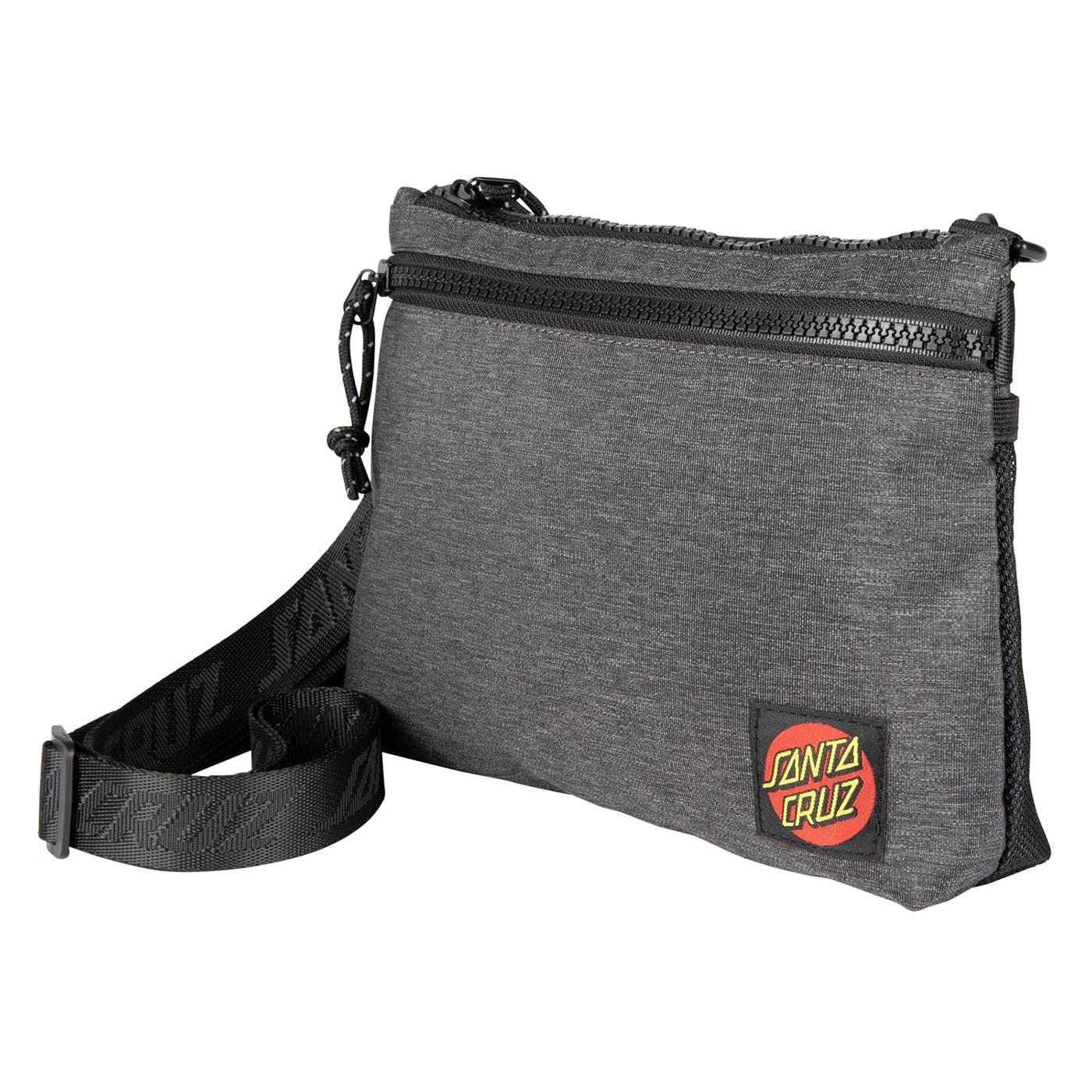 Classic Label O/S Black - Borsello Grigio SCA-BAG-0215  SANTA CRUZ 