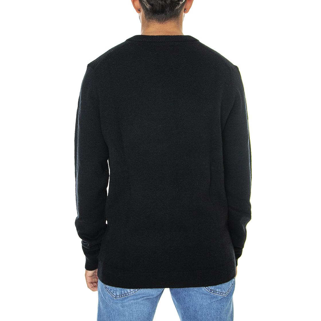 Birchall Crew Sweat Black - Maglione Girocollo Uomo Nero F4GFB042-010  FARAH 