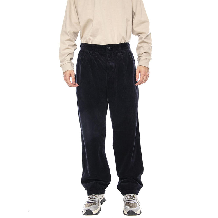 Evan Pant Dark Navy - Pantaloni Uomo Blu I033757.1C02  CARHARTT WIP 